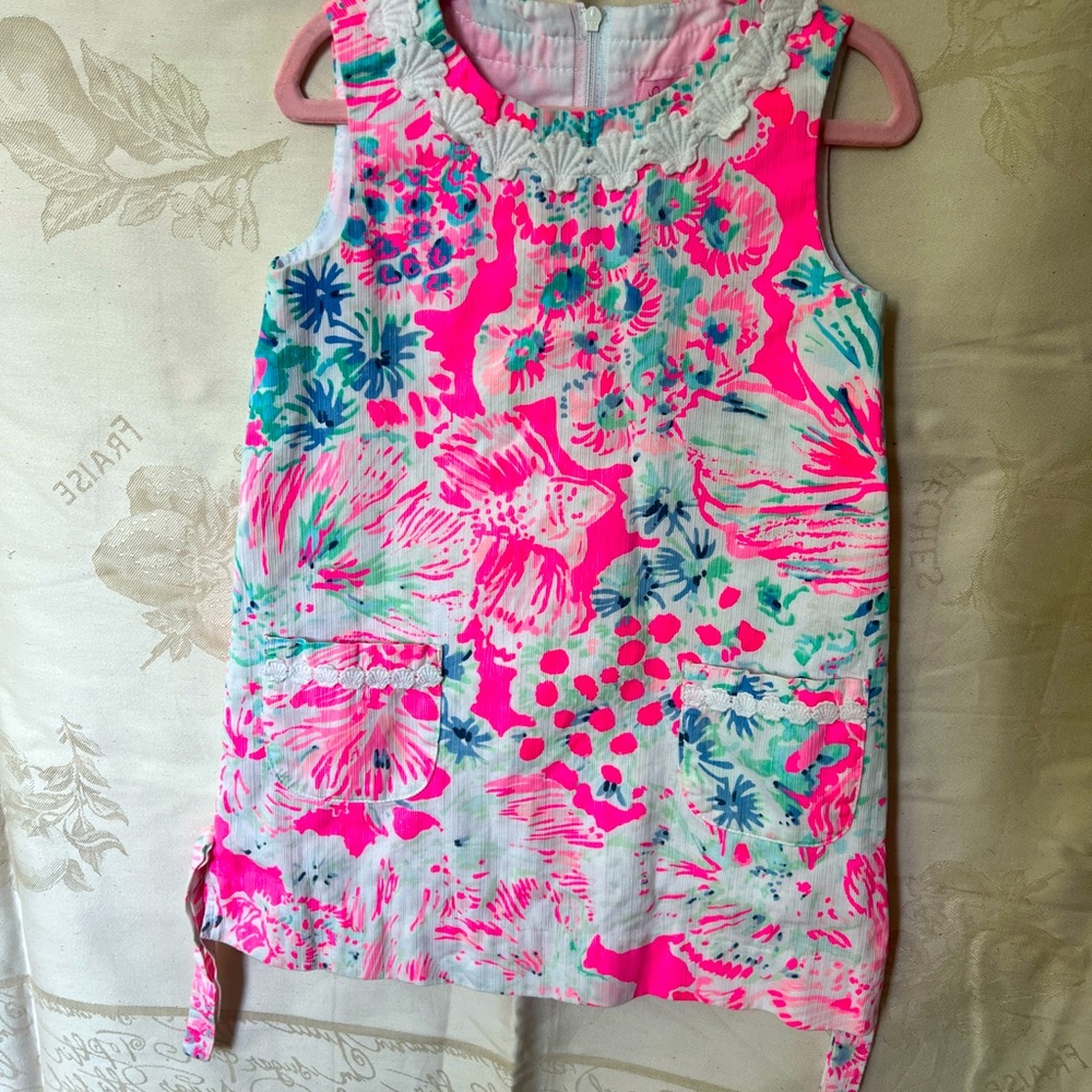 Lily Pulitzer Tiki pink Gypsea dress size 3